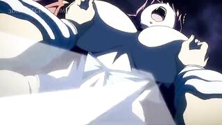Anime gonzo coño plomería con enorme bomba sexual