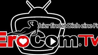 Casting de pornografía intermitente en público alemán en la noche